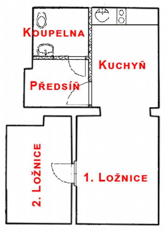 Penzion Apartmán Janov Janov nad Nisou Pokoj fotografie